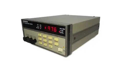 6426 MP Boonton 8210-01-S/3 Misuratore di modulazione AM / FM - 2 MHz - 1,5 GHz (opzione 01 e S/3)
